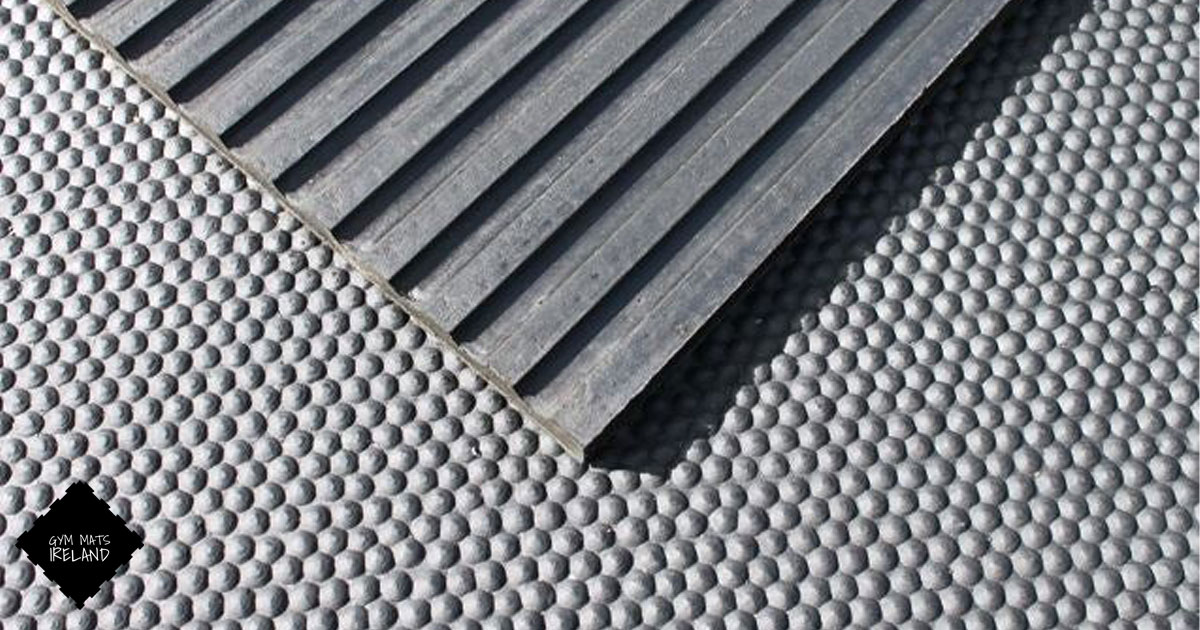 Stud Dot Rubber Stable Mats 6ft x 4ft x 17mm Gym Mats IRELAND